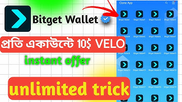 Bitget Unlimited Trick I Bitget Wallet VELO Airdrop I Bitget Wallet Fomo Thursday Airdrop