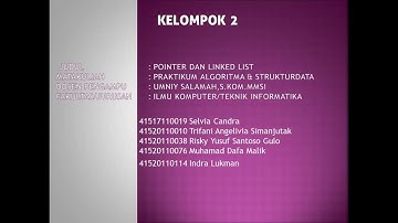 Pointer & Linked List