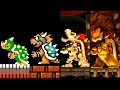 Evolution of Final Bowser Battles in 2D Super Mario Games (1985-2019)