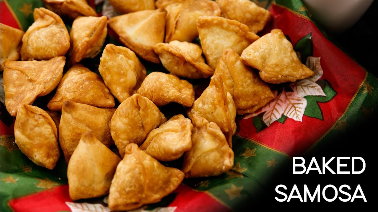 Mini Samosa Recipe - Moong Dal Namkeen Baked Samosas - CookingShooking | Yaman Agarwal