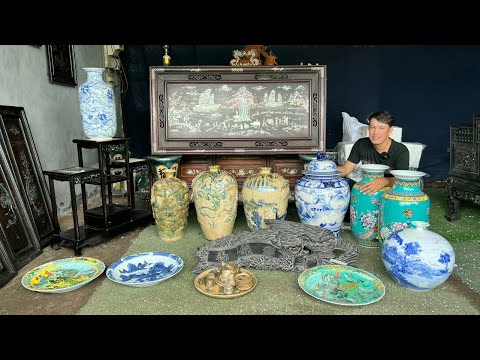 Video Đèn Dầu, Tranh Ốc, Gốm Bát Tràng-Chu Đậu-Tàu (0939... - youtube