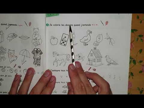 كتاب الانشطة للغة الفرنسية السنة الثالثة ابتدائي الصفحة 6 و 7
