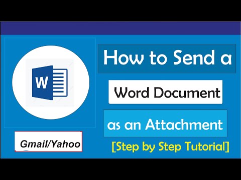 Wideo: Jak Wysyłać E-mailem Dokumenty Word