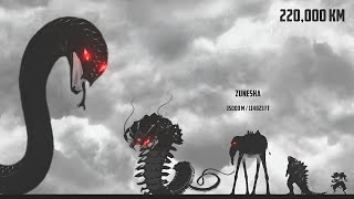 Anime Monsters Size Comparison Size Comparison 2023