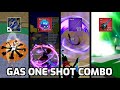 Blox fruits Gas gravityblade skull guitar godhuman one shot combo
