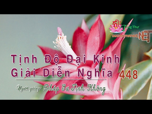 Tịnh Độ Đại Kinh Giải Diễn Nghĩa Tập 448