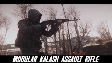 Fallout 4 Mods: Modular Kalash Assault Rifle