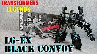 トランスフォーマー レジェンズ　ブラックコンボイ TFレジェンズ ボイジャークラス ブラックコンボイをゆっくり紹介
