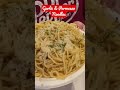 Garlic and Parmesan Noodles #shorts #food #noodles