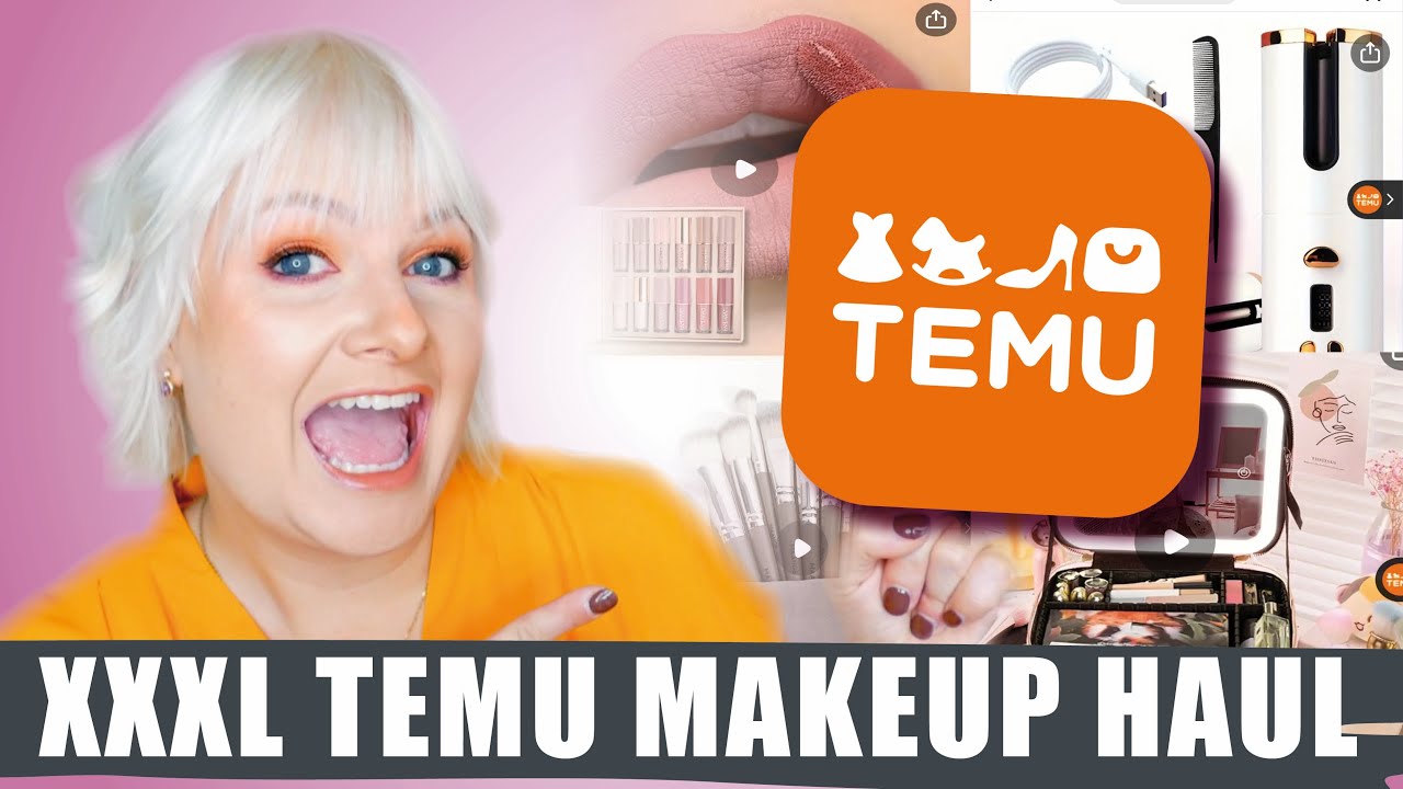 XXXL TEMU HAUL💄 Beautyprodukte im Test