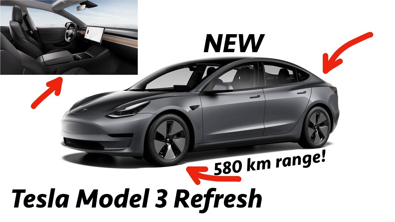 Tesla Model 3 2021-2023 Boîte De Rangement Auto Central Console