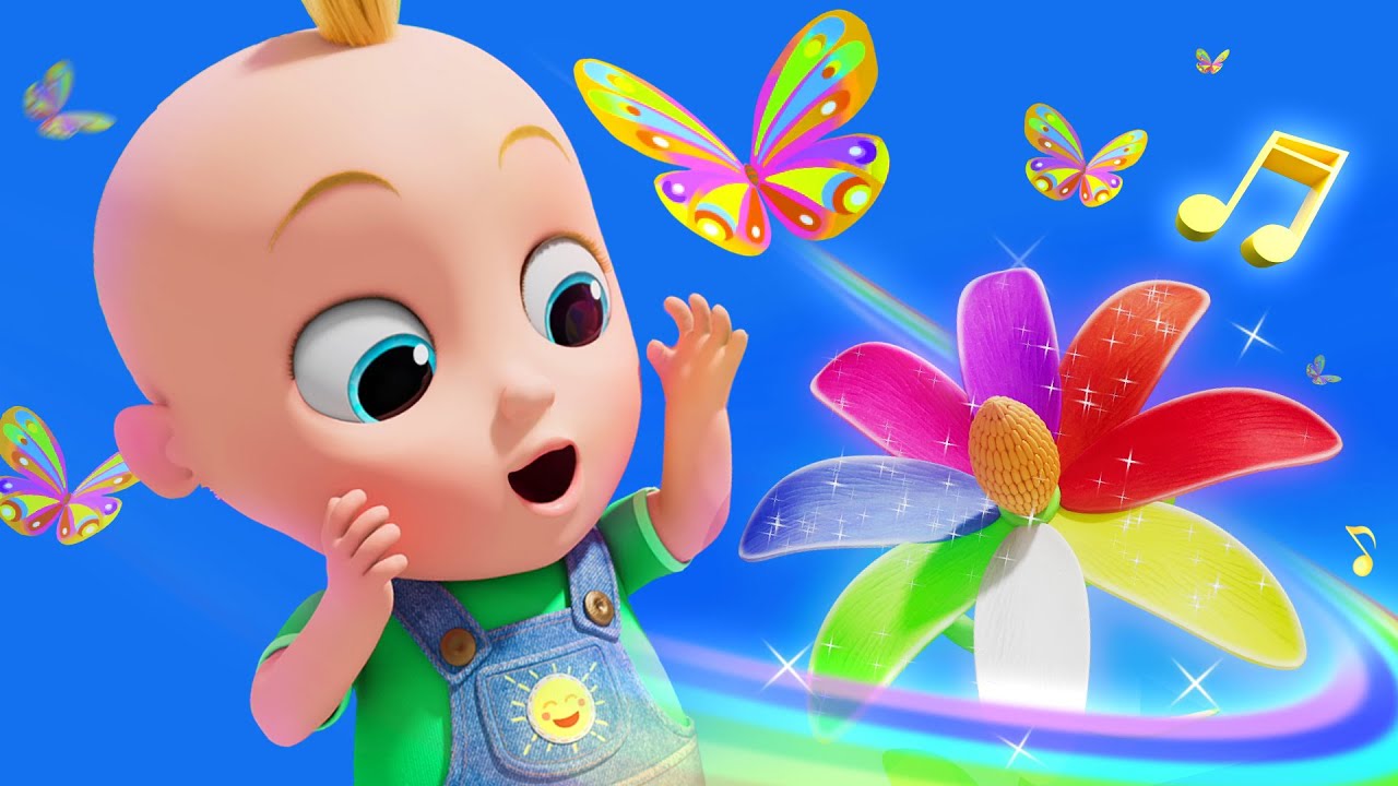 Colors Song and A Flower in My Garden | Kids Songs and Nursery Rhymes by LooLoo Kids