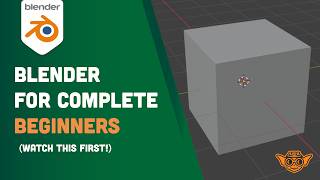 Blender for Absolute Beginners — Start Here (20-Minute Guide)