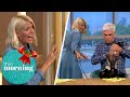 Holly Panics and Runs Away From Skunk In This Hysterical Advent Calendar Throwback | This Morning