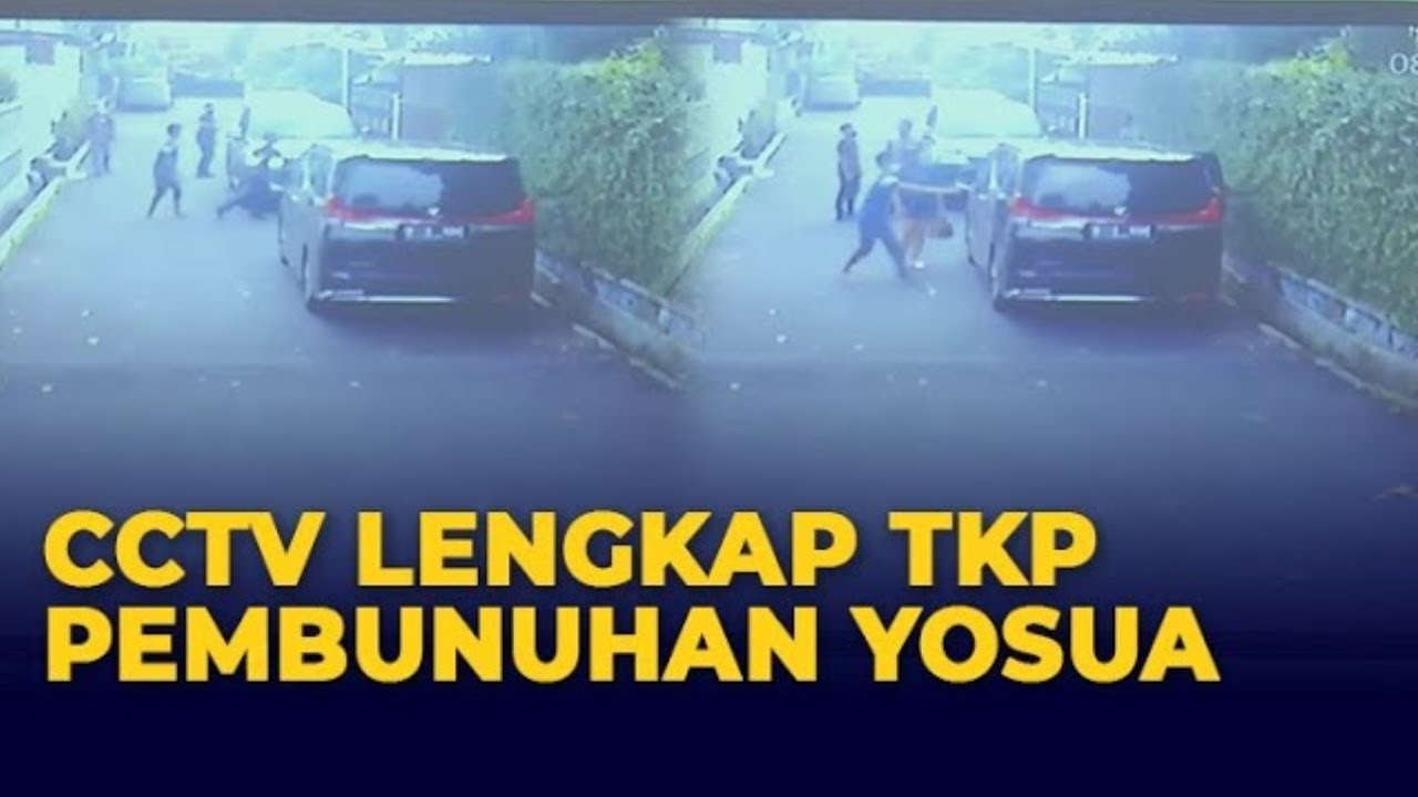 Rekaman CCTV Sepanjang Pembunuhan Yosua di Duren Tiga, Kepanikan Detik-detik Penembakan