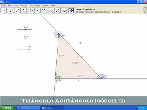 Suma de angulos de triangulos