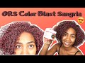 Trying ORS Curls Unleashed Color Blast Sangria - is it Better than Mofajang/Hair Paint Wax ?? 👀