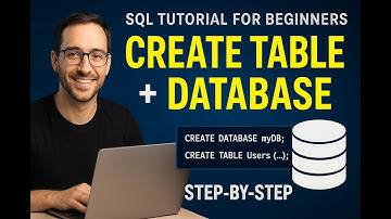 Create Table In SQL & Create Database