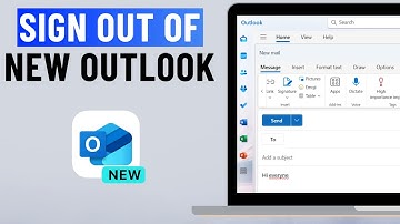 How to Sign Out of New Outlook App