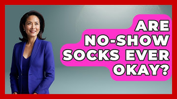 Are No-Show Socks Ever Okay? - The Sharp Dressed Gent