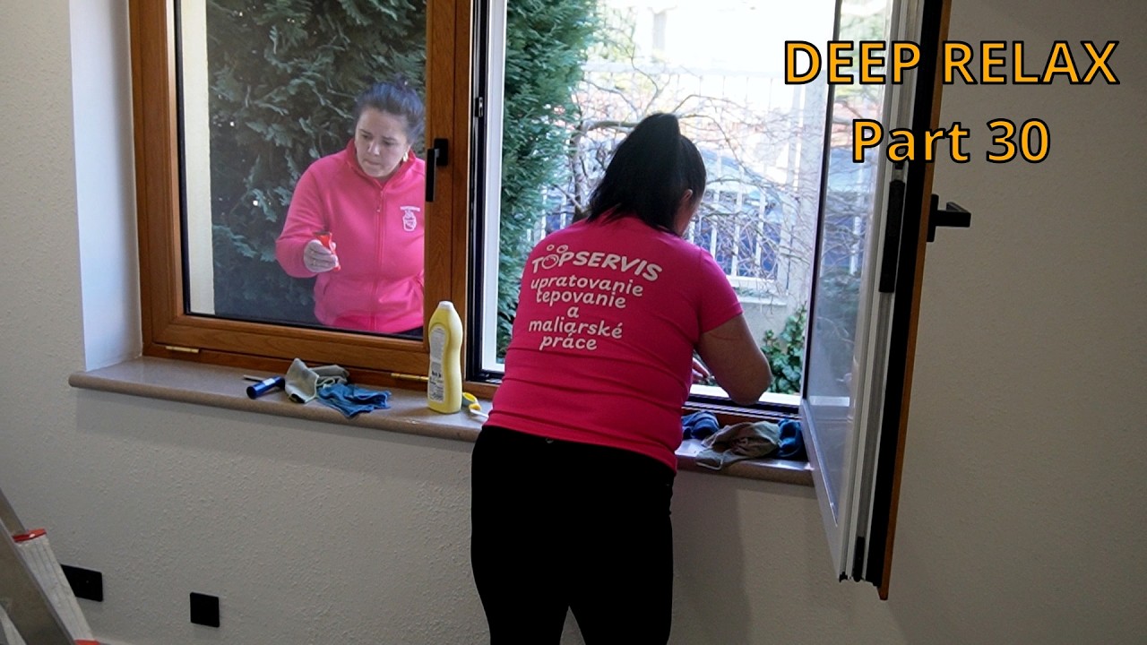 Deep Clean ASMR | Window Cleaning - Fast & Efficient Work #260314 ...