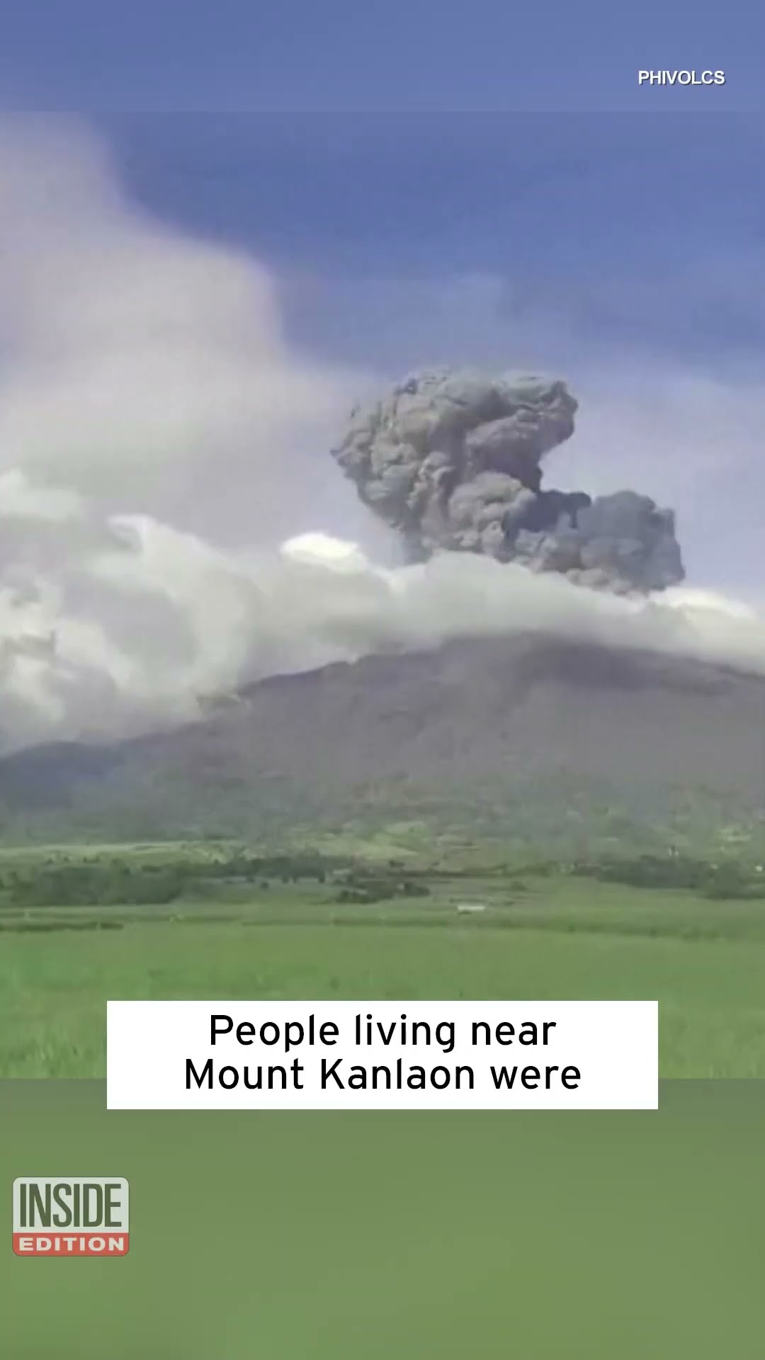 Volcanic Eruption Sends Ash Almost Two Miles High #shorts