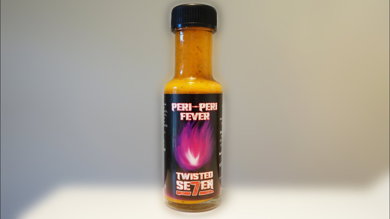 Twisted 7 Sauces Peri Peri Fever sauce review. - YouTube