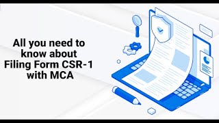 HOW TO FILL FORM CSR-1.. IN JUST 10 MINUTES, STEP BY STEP PROCESS screenshot 1
