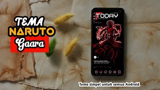 Auto Cool !!! Naruto Anime Theme | Gaara For All Android - Nova Launcher Setup 2023 screenshot 3