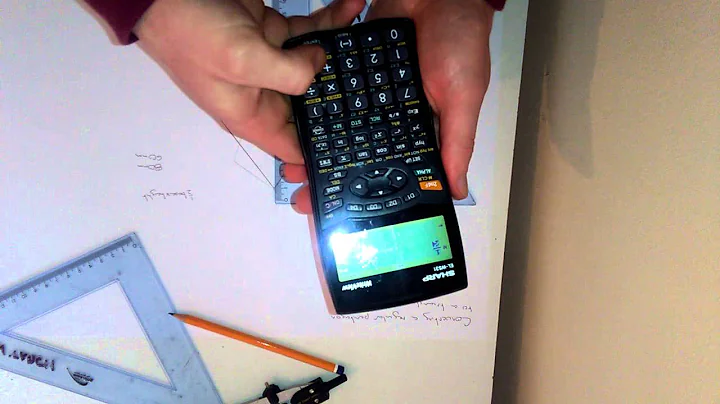 Converting a pentagon to a triangle of equal area