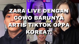 ZARA JKT48 LIVE DENGAN COWO BARUNYA?! ORANG KOREA!