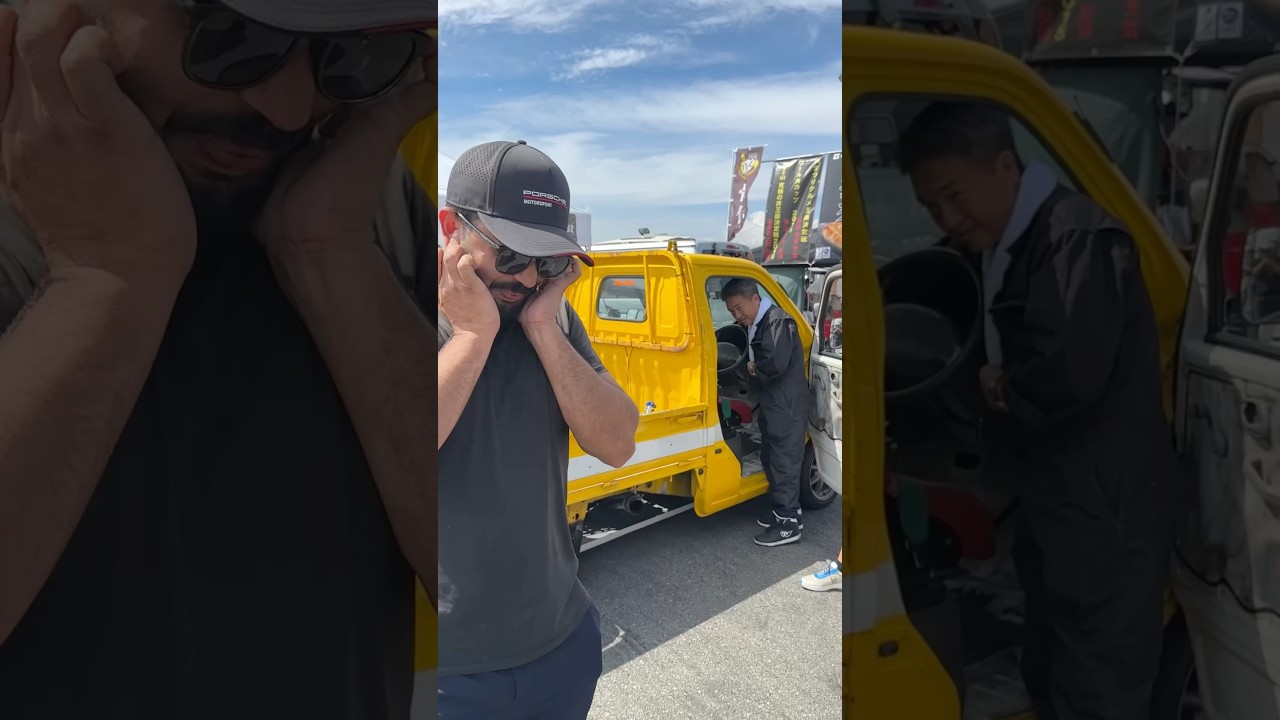 This kei truck's engine sound is absolutely insane lol #carlovers