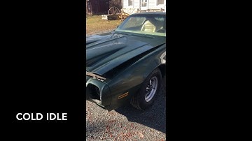 1972 Pontiac Firebird Formula 350 4 Speed #