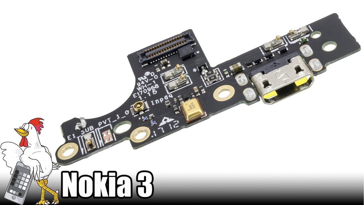 Guia Del Nokia 3 Cambiar Placa Auxiliar Youtube