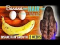 Grow your hair faster and thicker with proteins in banana and egg mask !!