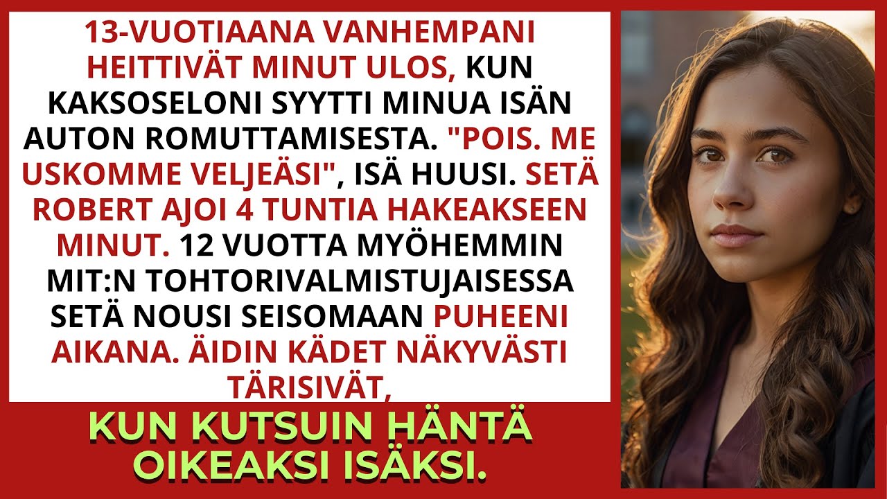 Vanhempani uskoivat kaksoseni valheen 13-vuotiaana – MIT-valmistujaisissa kaikki muuttui