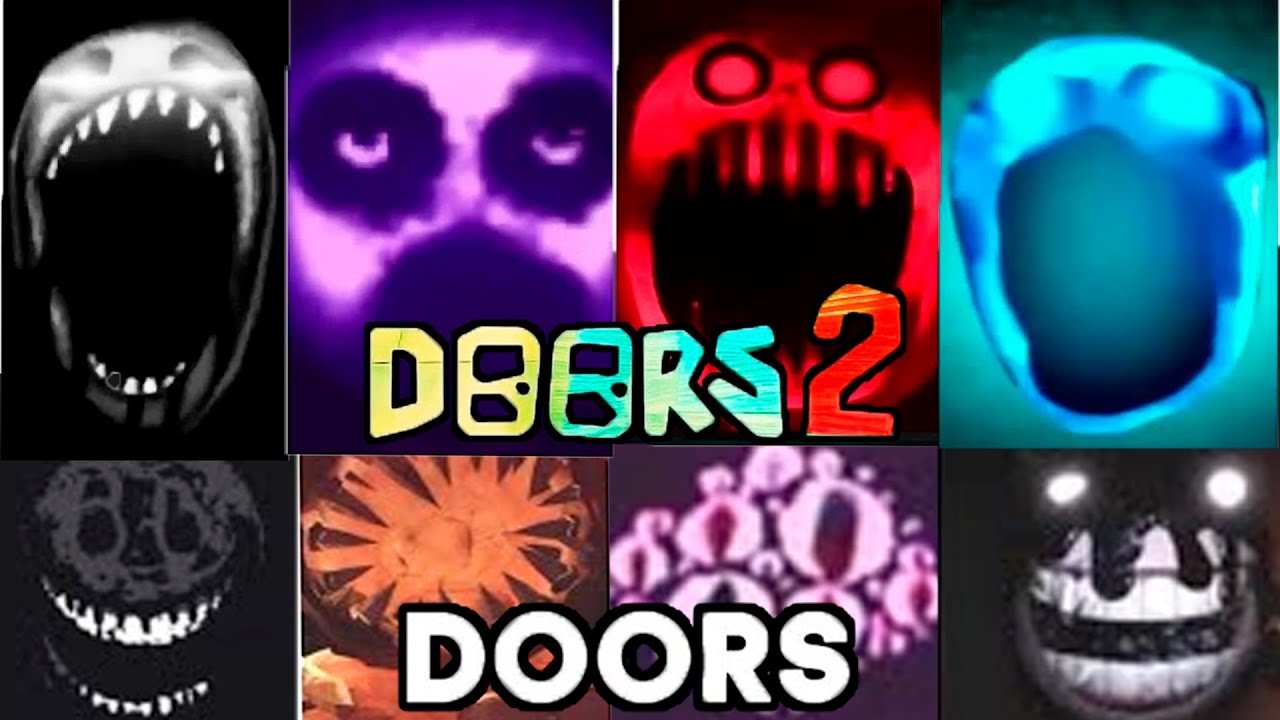 Roblox Doors Enity FLOOR 2 Vs Original Jumpscares Doors 1 YouTube