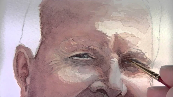 Watercolor Portrait - Time Lapse