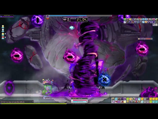 MapleStory DK Chaos dusk/gloom solo class=