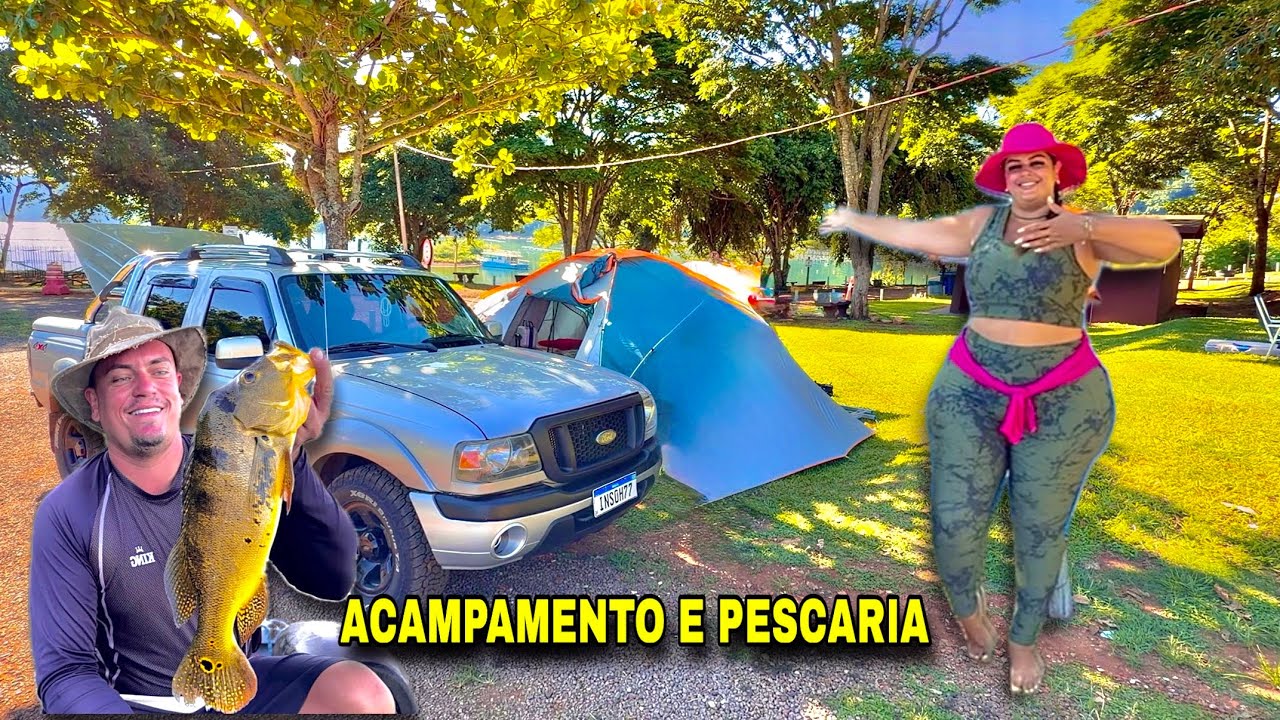 Acampamento e Pescaria em Ipaussu SP. Feriado de Carnaval