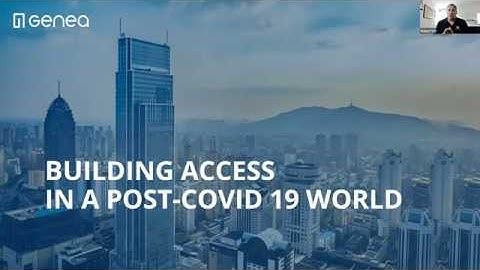 Webinar: Building Access Control in a Post COVID-19 World