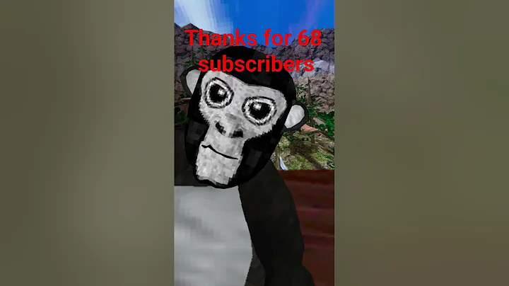 Thanks for sixty eight subs #monkey #gorillatag #filtertransition
