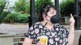 Angry Pro-Aborts Triggered By Interview Request At Uga Arch After Scotus Dobbs Decision