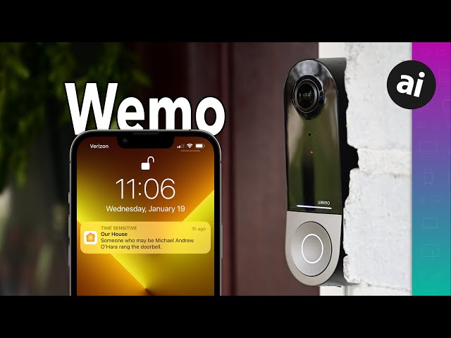 Wemo Smart Video Doorbell Camera