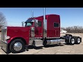 2021 Peterbilt 389 565/2050 18 speed Ultrashift in Legendary Red