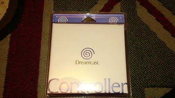 Nostalgamer Unboxes Dreamcast Controller On Sega Dreamcast System UK PAL Version