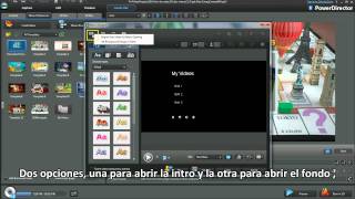 PowerDirector 10 Tutorial - Como crear menús 3D