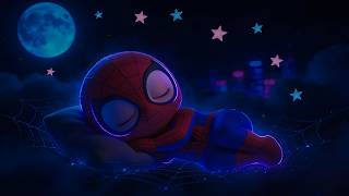 NO ADS Spider-Man's Midnight City Silence 🌃 Soothing Piano Melodies for Anxiety Relief &amp; Calm