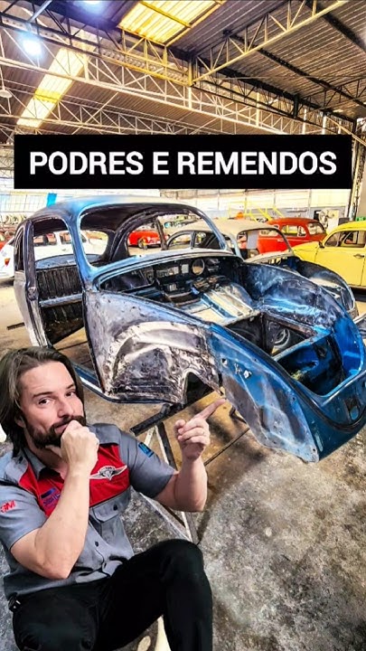 Esse Fusca 1967 parecia estar em ótimo estado: Mas bastou remover a tinta pra verdade aparecer. 😱💔