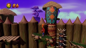 Crash Bandicoot N. Sane Trilogy 100% Walkthrough Part 3 The Great Gate - Includes Bonus & Gem Path